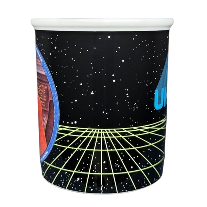 Uhura Star Trek collectible vintage mug featuring colorful graphics and a space-themed design