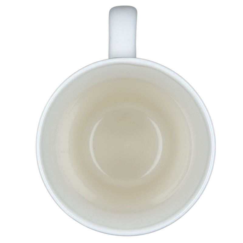 2006 Starbucks 35th anniversary vintage Siren mug with a glossy white interior and elegant design