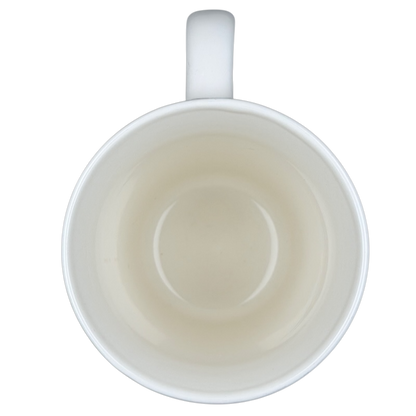 2006 Starbucks 35th anniversary vintage Siren mug with a glossy white interior and elegant design