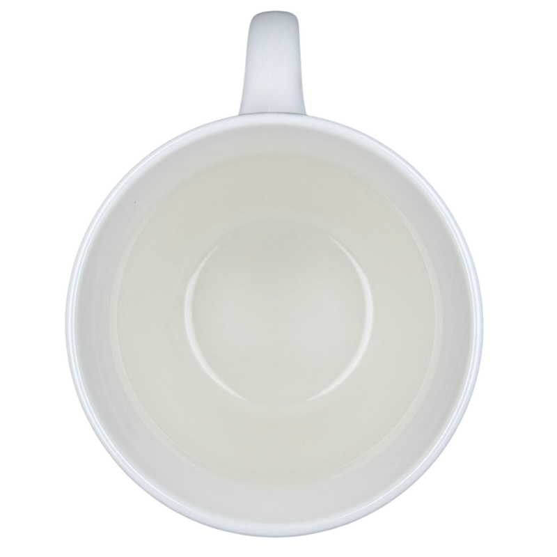 2007 Starbucks Abbey ESTD 1971 mug with a simple white interior for coffee enthusiasts