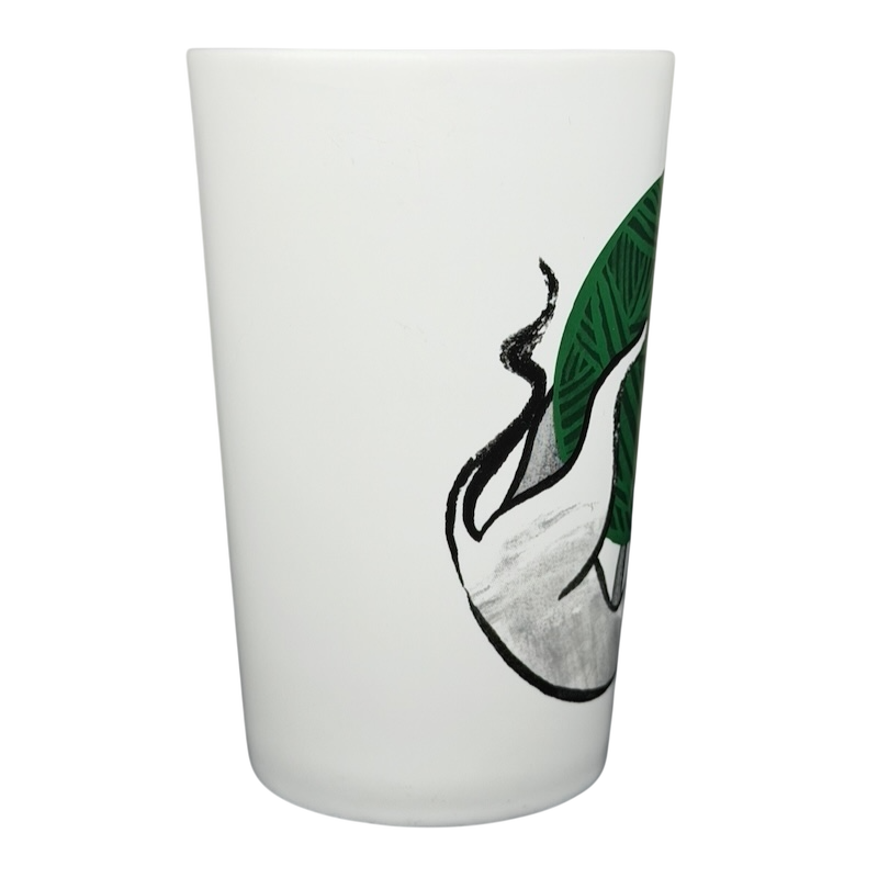 2015 Starbucks cat yarn collectible mug featuring unique artistic design for cat lovers