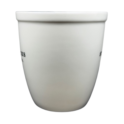 Starbucks Abbey ESTD 1971 New Bone China Mug 2009 in classic white design
