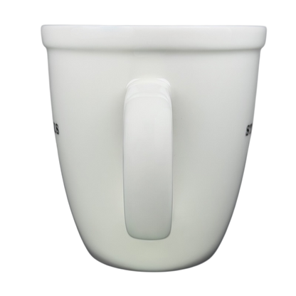 Starbucks Abbey ESTD 1971 New Bone China Mug 2009 with a sleek, modern design and durable handle