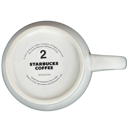 Starbucks Abbey Green Font ESTD 1971 Mug 2007 with classic design and durable ceramic material
