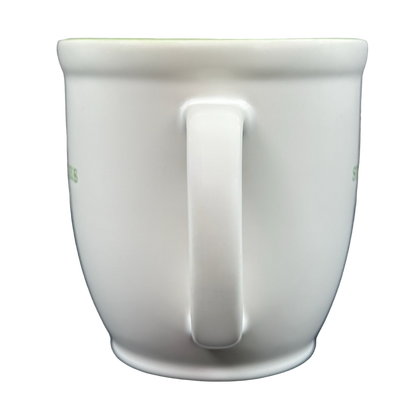 Starbucks Abbey Green Font ESTD 1971 Mug 2007 featuring a classic design and sturdy handle