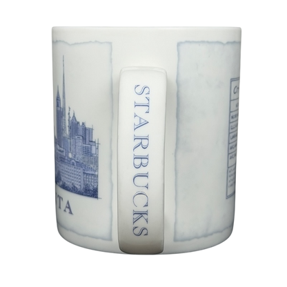 Starbucks Architect Series Atlanta vintage mug featuring a detailed skyline design