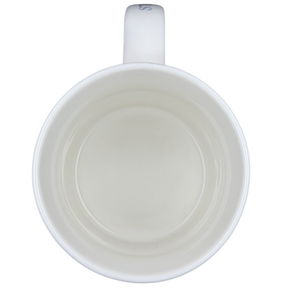 Inside view of the Starbucks Architect Series Atlanta vintage mug showcasing its clean design