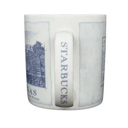 Starbucks Architect Series Las Vegas vintage mug featuring iconic Las Vegas designs and detailed artwork