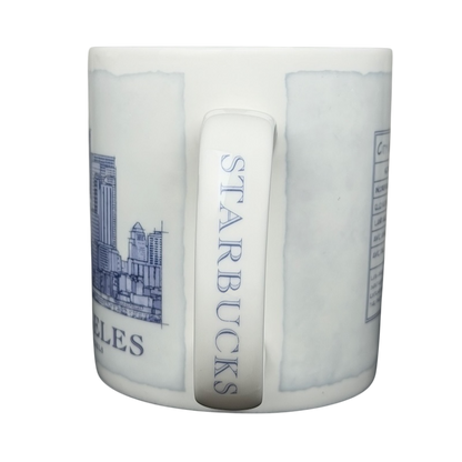 Starbucks Architect Series Los Angeles vintage mug featuring city skyline design and iconic landmarks