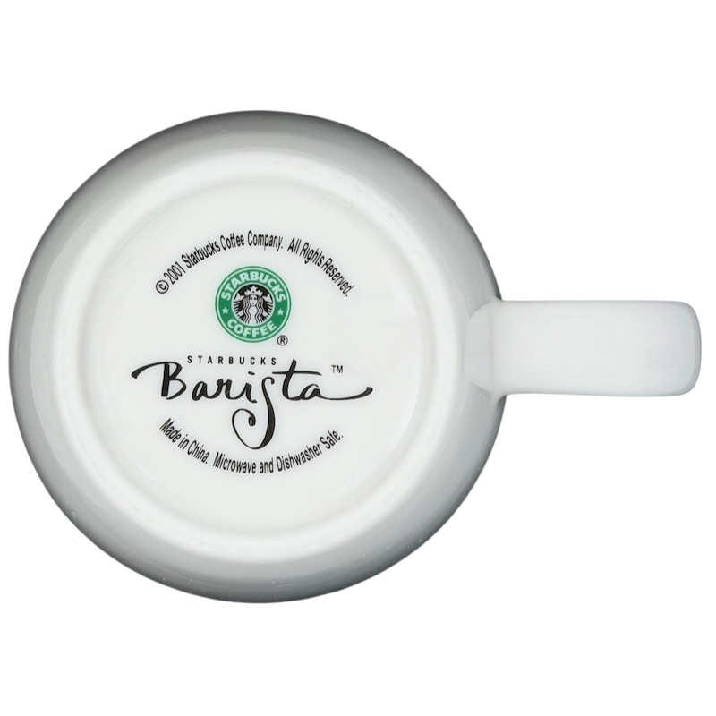 Starbucks Barista Abbey ESTD 1971 Mug 2001 Featuring a Classic Design Perfect for Coffee Lovers