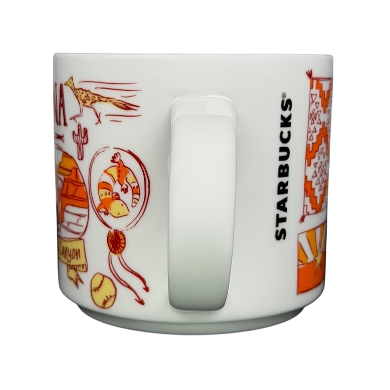 Starbucks Been There Series Arizona mug featuring local landmarks and cultural icons