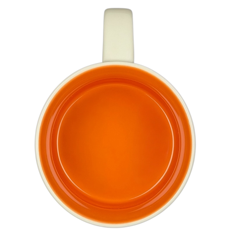 Starbucks Been There Series mug Texas in orange featuring a classic design for coffee lovers