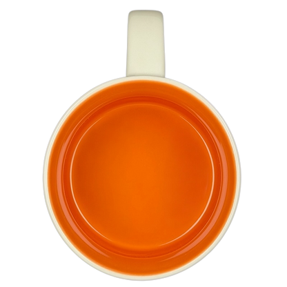 Starbucks Been There Series mug Texas in orange featuring a classic design for coffee lovers