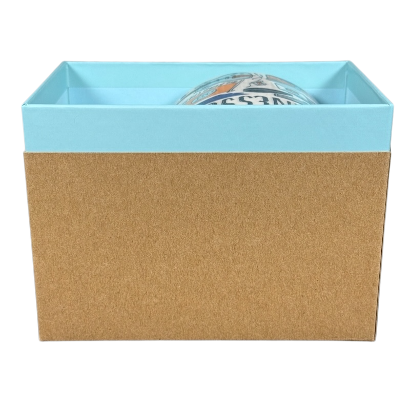 Starbucks Been There Tennessee mug partially visible inside a blue and brown gift box