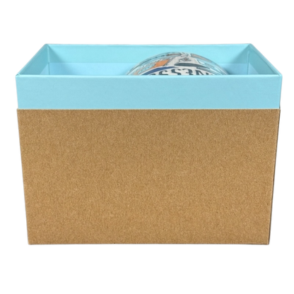 Starbucks Been There Tennessee mug partially visible inside a blue and brown gift box