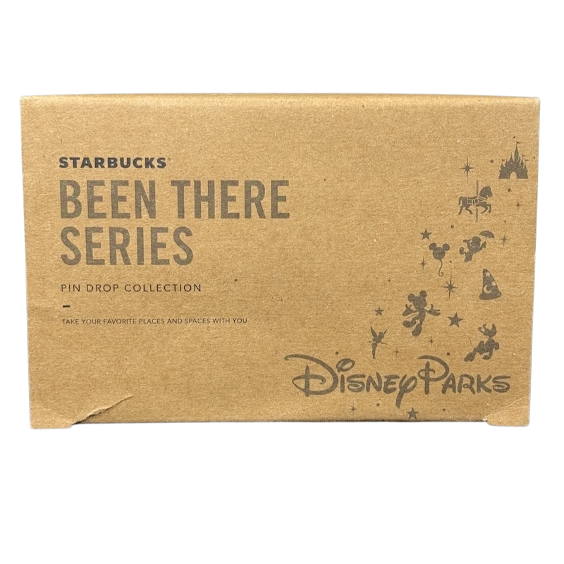 Disneyland Starbucks Been There Series mug packaging box featuring Disney Parks branding