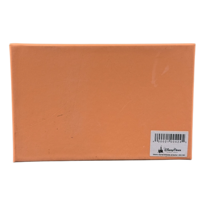 Back view of box packaging for Disneyland Starbucks Been There Series mug in orange with Disney Parks label