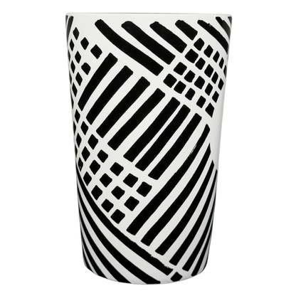 Dot collection collectible Starbucks zebra mug with unique black and white geometric patterns
