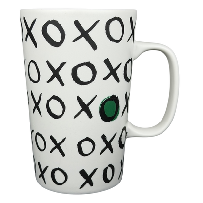 Starbucks Dot collection Starbucks XOXO collectible mug with bold black and green designs