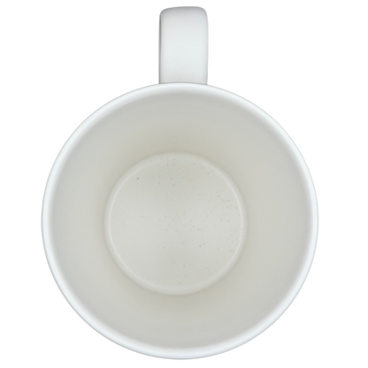 Inside view of the Dot collection Starbucks XOXO collectible mug showcasing its smooth finish