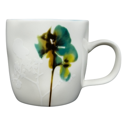 Starbucks Floral Watercolor Mug Starbucks featuring a vibrant flower design on a white background