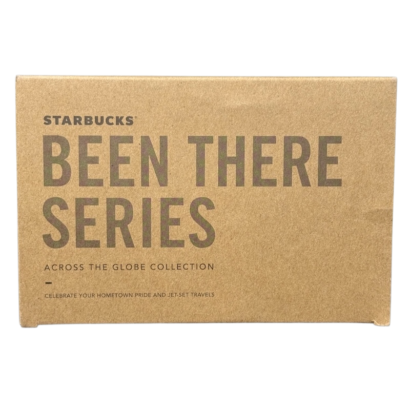 Starbucks Georgia Been There Series mug packaging box with Across the Globe Collection branding