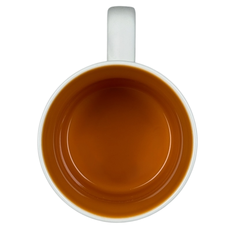 Global Icon Collector Series Hong Kong Starbucks mug featuring a sleek design with an orange interior