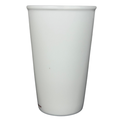 White Starbucks grande vintage mug with a simple and elegant design for coffee lovers