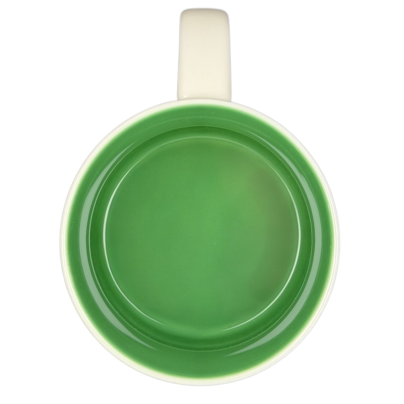 Starbucks Hawaii Been There mug with a vibrant green interior and classic white exterior design