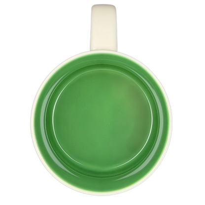 Starbucks Hawaii Been There mug with a vibrant green interior and classic white exterior design