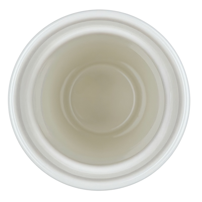 Interior view of the Starbucks Hawaii siren tumbler showcasing its smooth finish and sleek design
