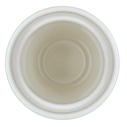 Interior view of the Starbucks Hawaii siren tumbler showcasing its smooth finish and sleek design
