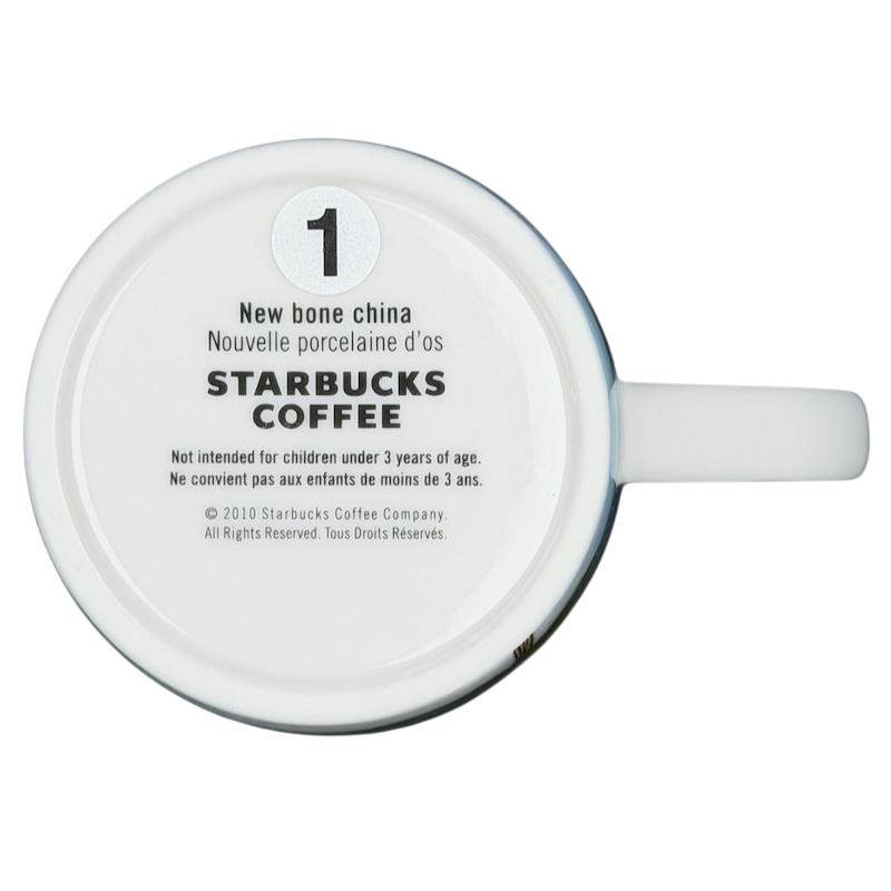 Starbucks Huxley the Mouse mug made of new bone china with a classic design and comfortable handle