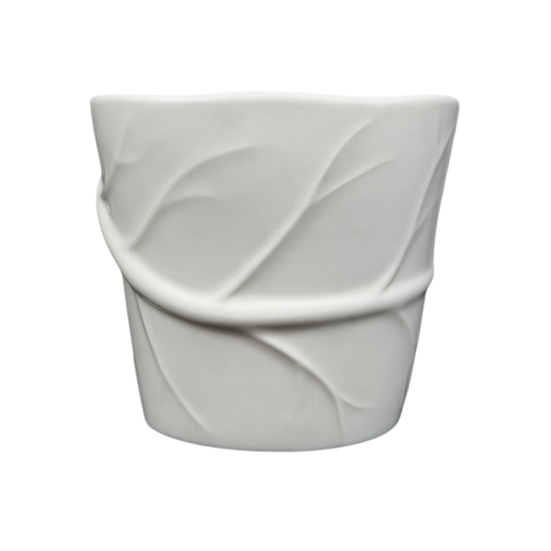 Starbucks leaf mug featuring an elegant textured design and natural leaf patterns