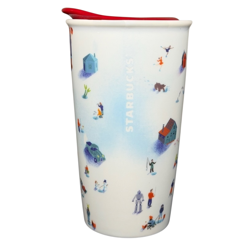 Local Collection Minnesota Tumbler Starbucks featuring colorful Minnesota-themed illustrations