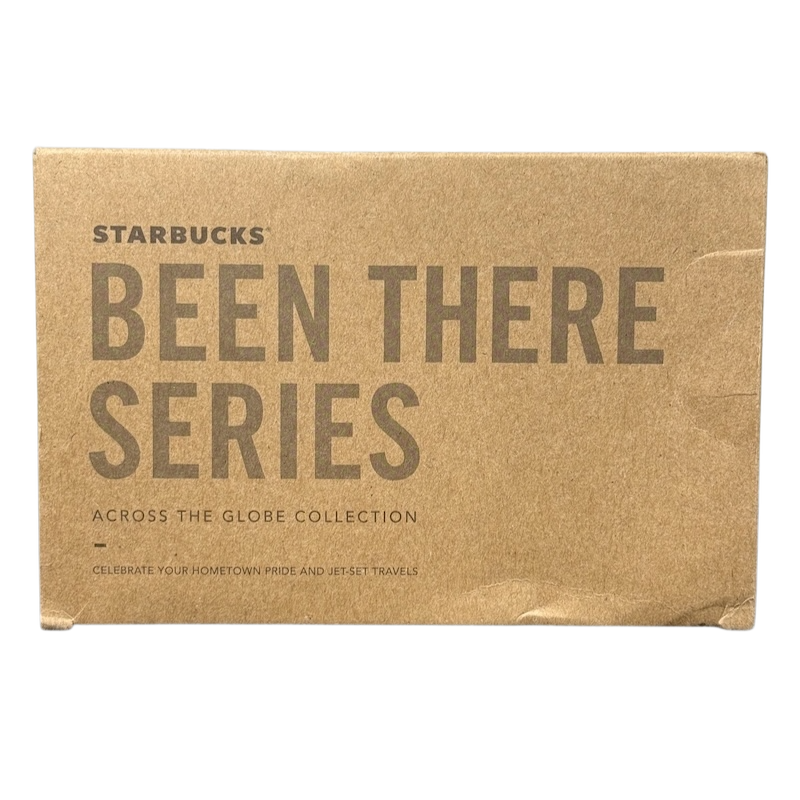 Starbucks Michigan Been There mug boxed in cardboard packaging from the Been There Series collection
