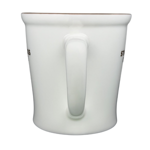 New Bone China Brown Interior 2009 Starbucks Mug