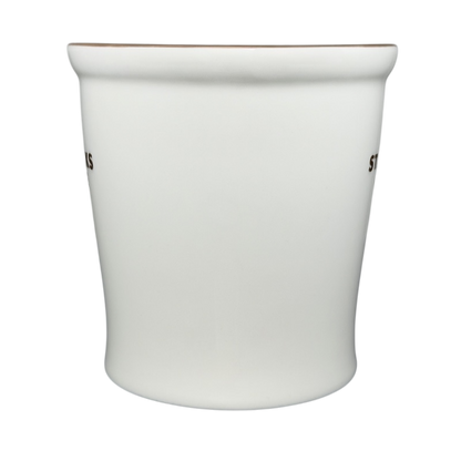 New Bone China Brown Interior 2009 Starbucks Mug with Elegant Design for Coffee Lovers