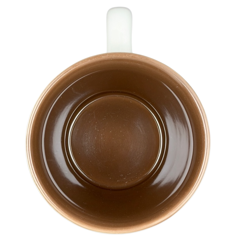 New Bone China Brown Interior 2009 Starbucks Mug with Elegant Design and Smooth Finish