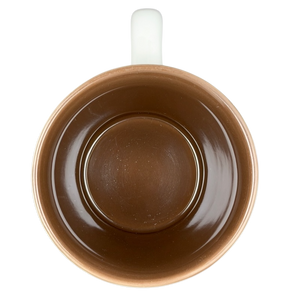 New Bone China Brown Interior 2009 Starbucks Mug