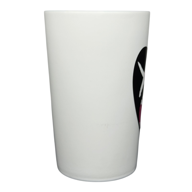 Rare Starbucks XOXO mug featuring a minimalist design in a modern white finish