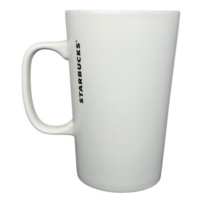 Rare Starbucks XOXO mug in white with sleek, modern design and logo for coffee lovers