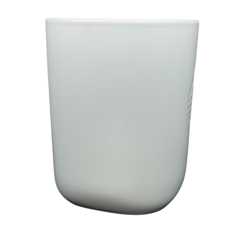 Sleek recycled ceramic Starbucks mug with a minimalist design for eco-friendly coffee lovers
