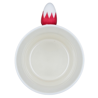 Starbucks Red Fox tail handle Mug 2012 featuring a unique fox tail design on the handle