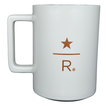 Starbucks Reserve Roastery NYC mug in white with brown star logo for coffee enthusiasts