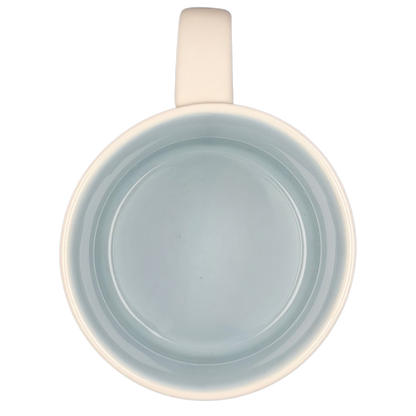 Inside view of the Starbucks San Francisco Been There mug with a soft blue hue