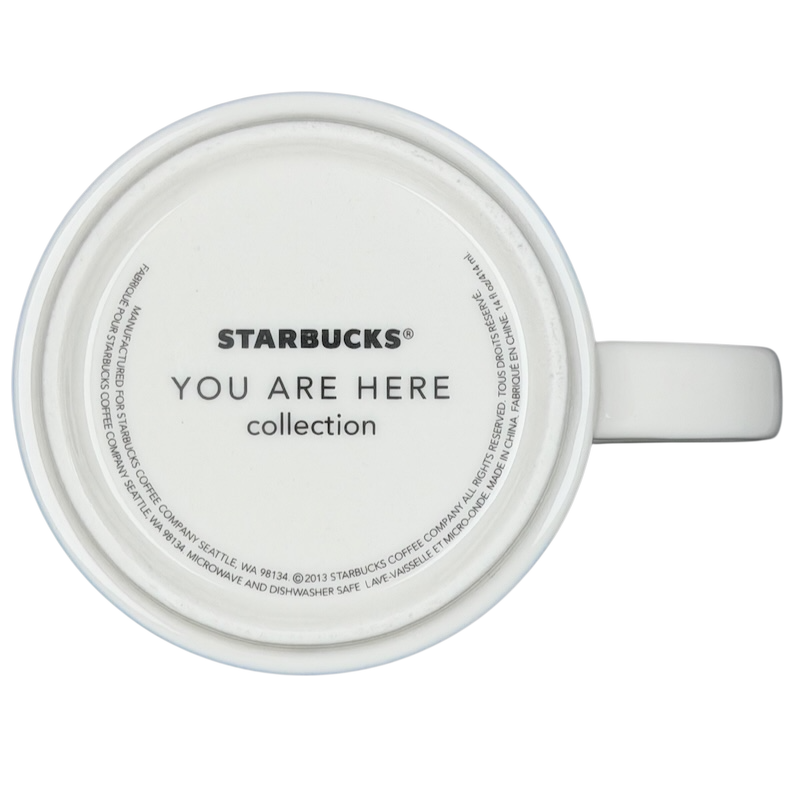 Starbucks San Francisco You Are Here mug showcasing a minimalistic design for coffee lovers