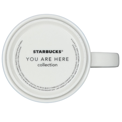 Starbucks San Francisco You Are Here mug showcasing a minimalistic design for coffee lovers