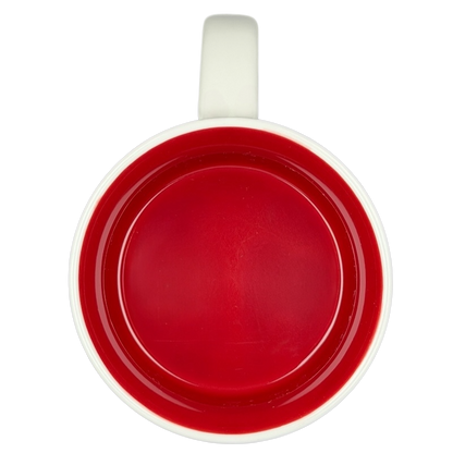Starbucks San Francisco You Are Here mug with a vibrant red interior for coffee lovers and collectors