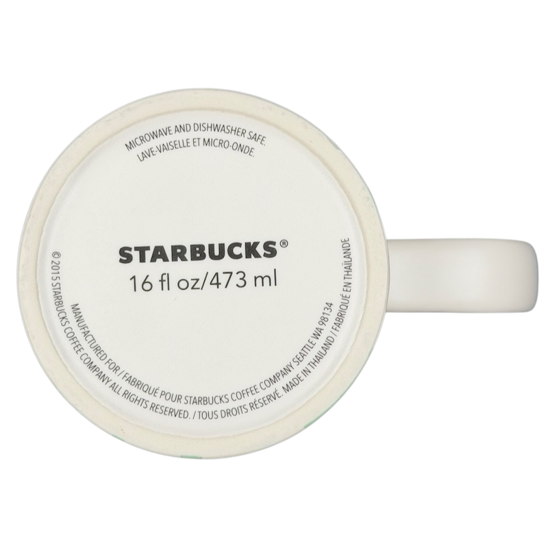 Starbucks Siren Mint Green vintage Mug with dishwasher and microwave safe design